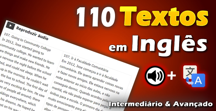 110 Textos Em Inglês Intermediário E Avançado Com áudio E Tradução 2631