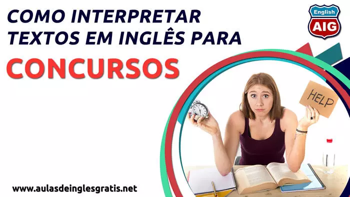 Como interpretar textos em inglês para concursos