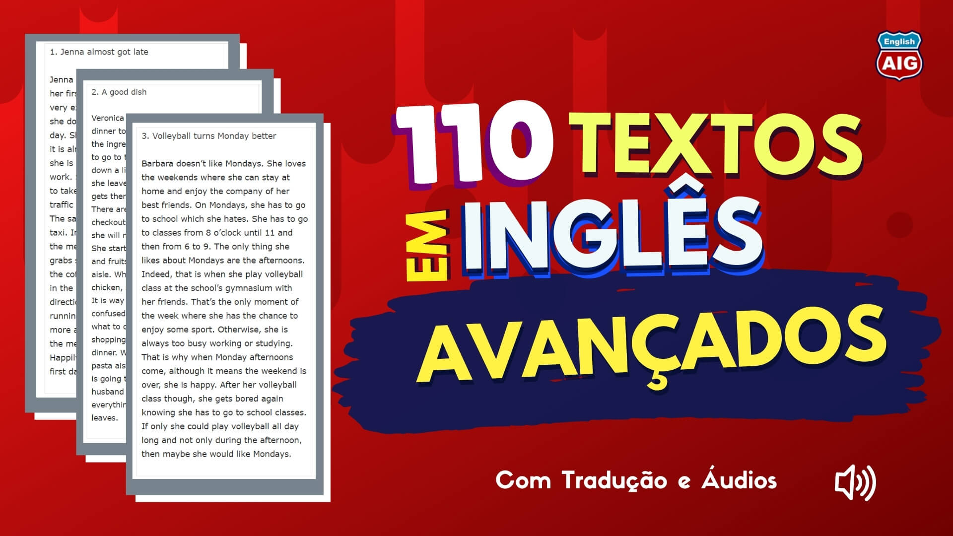 TEXTO EM INGLÊS COM ÁUDIO E TRADUÇÃO 12